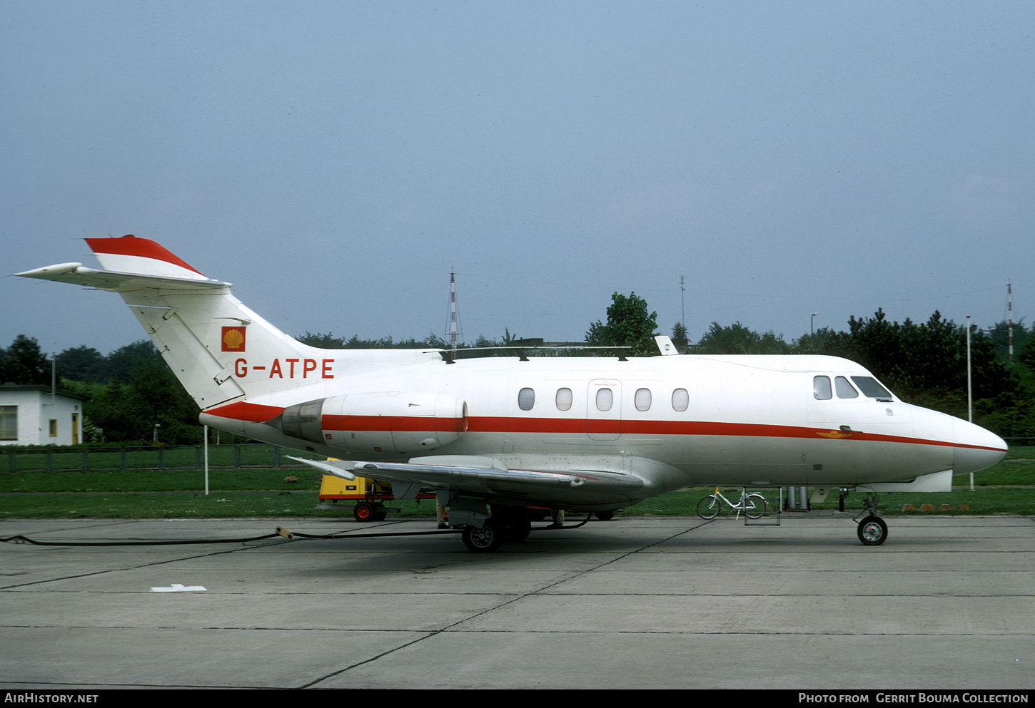 Aircraft Photo of G-ATPE | Hawker Siddeley HS-125-1B | Shell | AirHistory.net #818031
