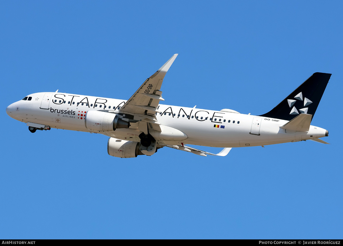 Aircraft Photo of OO-SNP | Airbus A320-214 | Brussels Airlines | AirHistory.net #818037