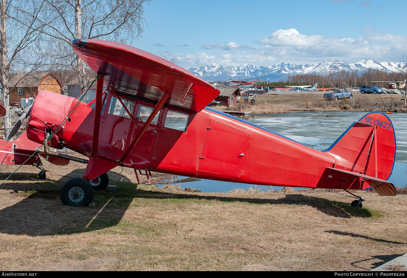 Aircraft Photo of N13822 / NC13822 | Stinson SR Junior | AirHistory.net #818044
