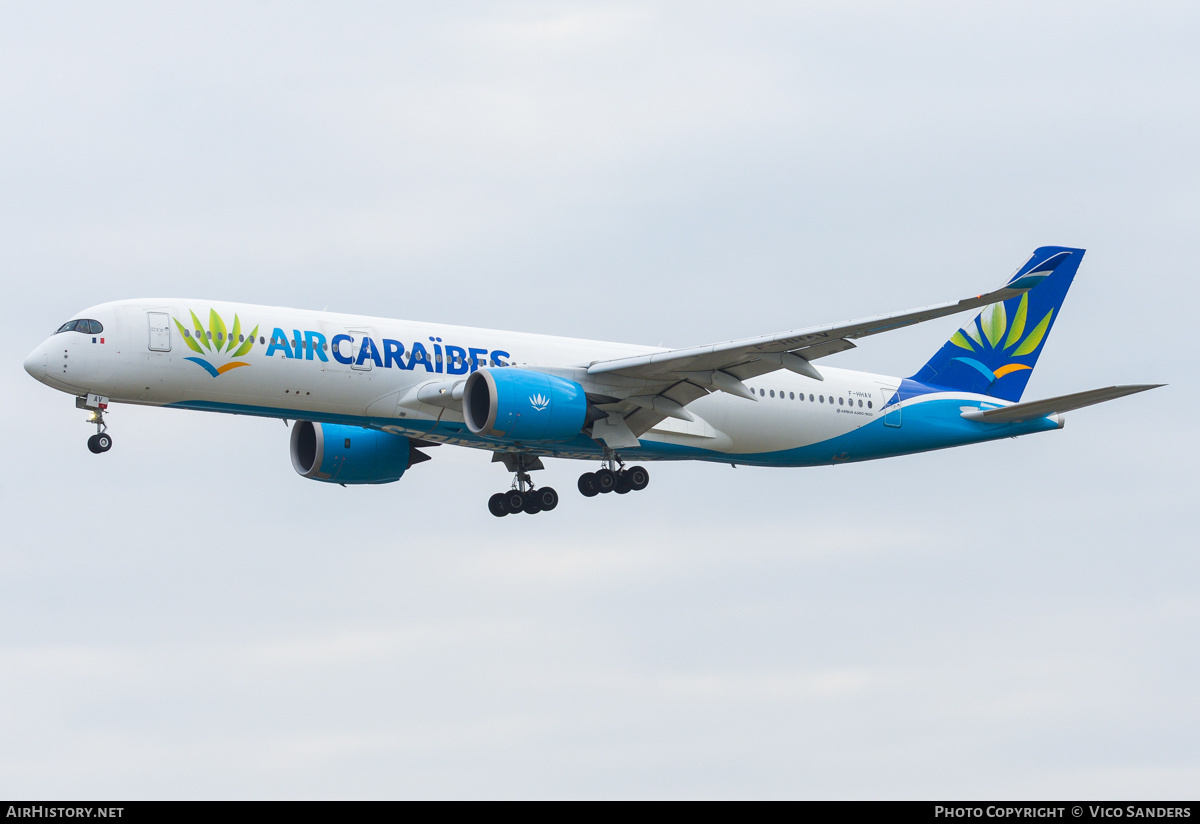 Aircraft Photo of F-HHAV | Airbus A350-941 | Air Caraïbes | AirHistory.net #818050