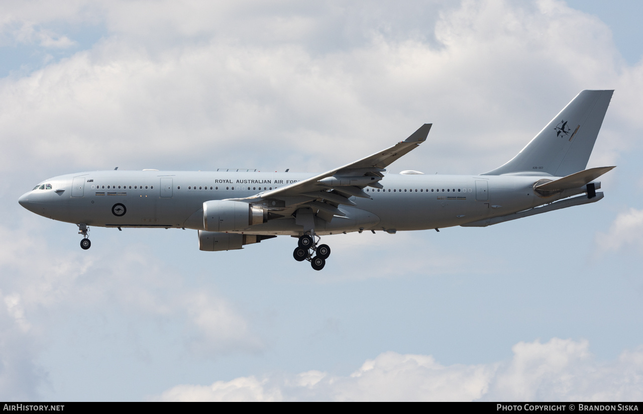 Aircraft Photo of A39-007 | Airbus KC-30A (A330-203MRTT) | Australia - Air Force | AirHistory.net #818059