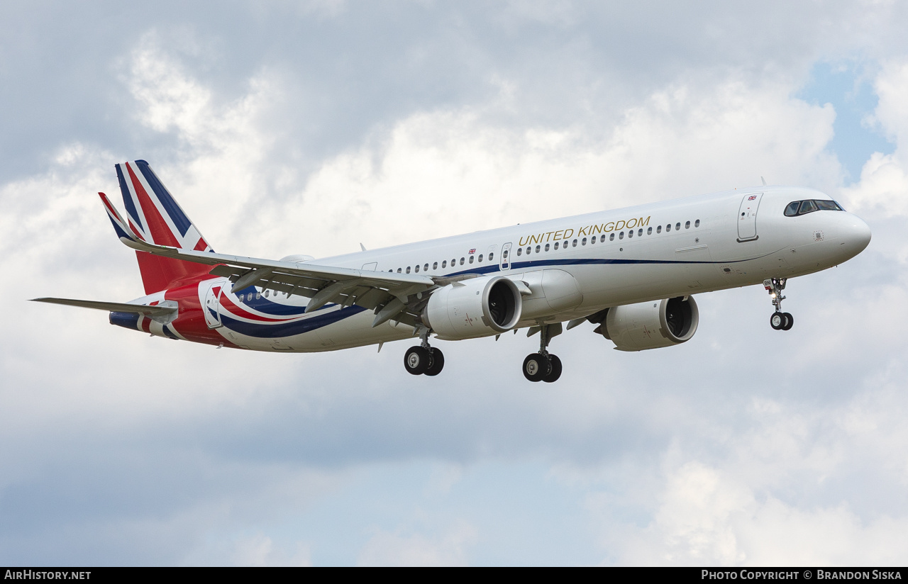 Aircraft Photo of G-GBNI | Airbus A321-253NX | United Kingdom Government | AirHistory.net #818068