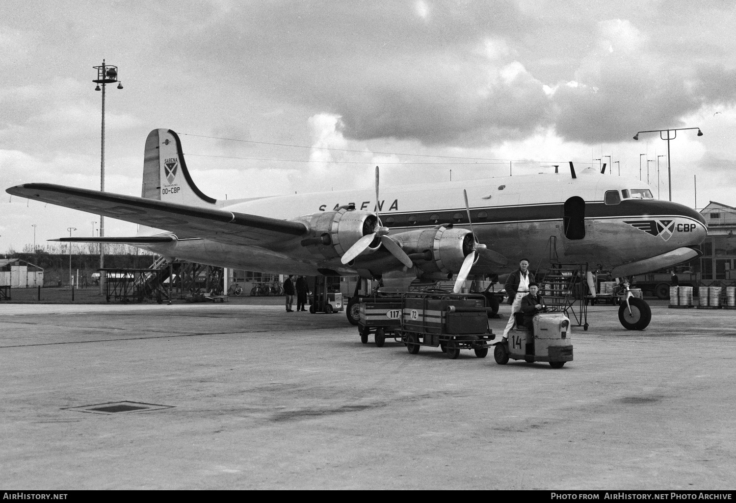 Aircraft Photo of OO-CBP | Douglas DC-4-1009 | Sabena | AirHistory.net #818070