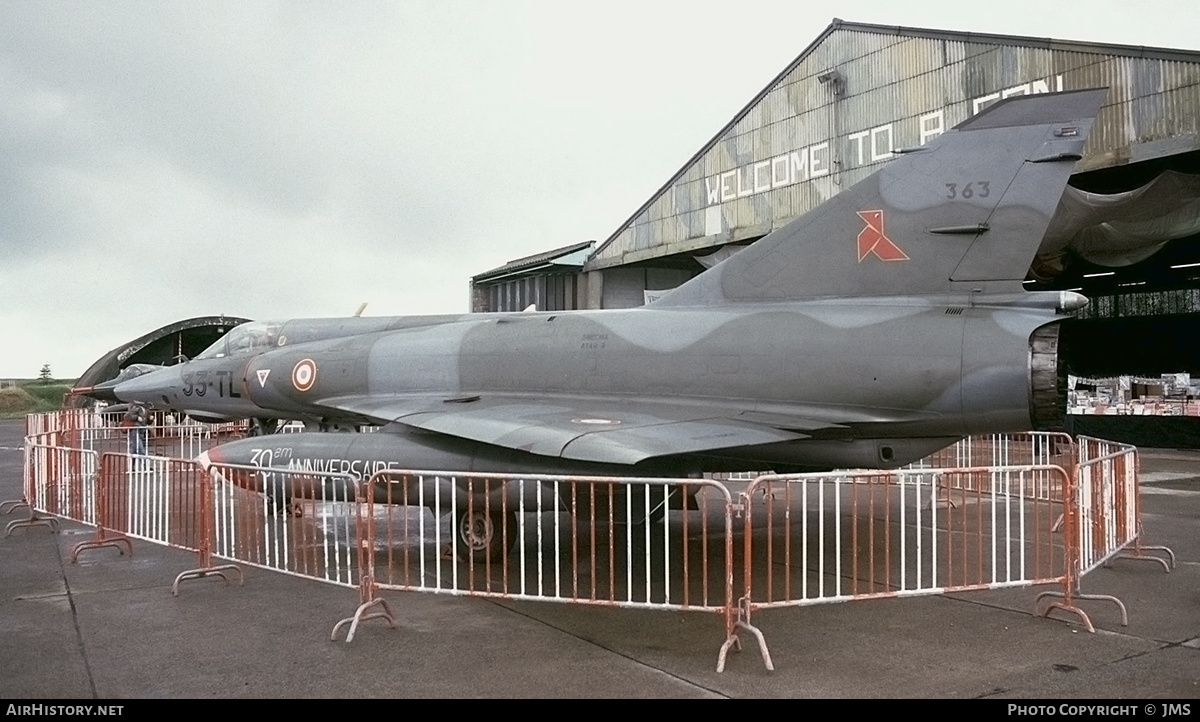Aircraft Photo of 363 | Dassault Mirage IIIRD | France - Air Force | AirHistory.net #818076