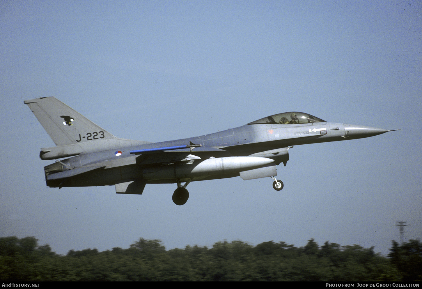 Aircraft Photo of J-223 | General Dynamics F-16A Fighting Falcon | Netherlands - Air Force | AirHistory.net #818079