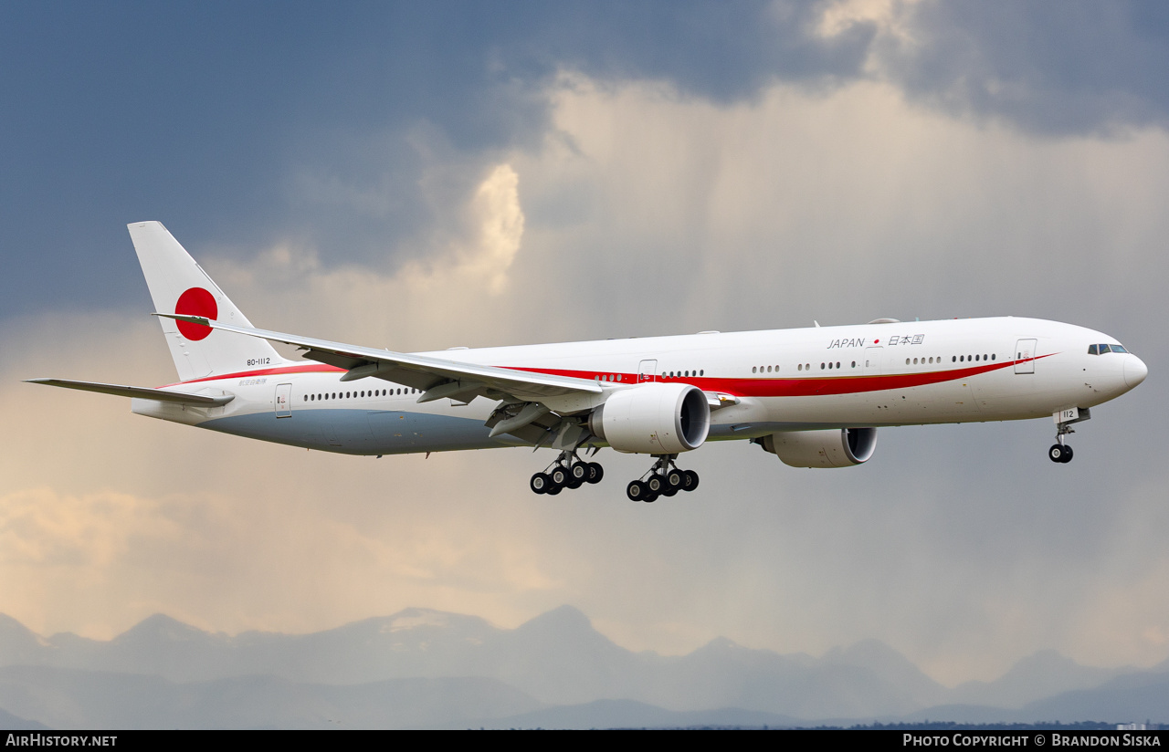 Aircraft Photo of 80-1112 | Boeing 777-300/ER | Japan - Air Force | AirHistory.net #818083