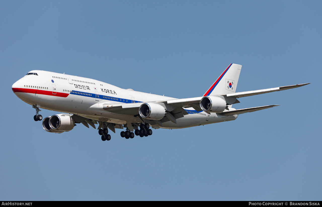 Aircraft Photo of 22001 | Boeing 747-8B5 | South Korea - Air Force | AirHistory.net #818092