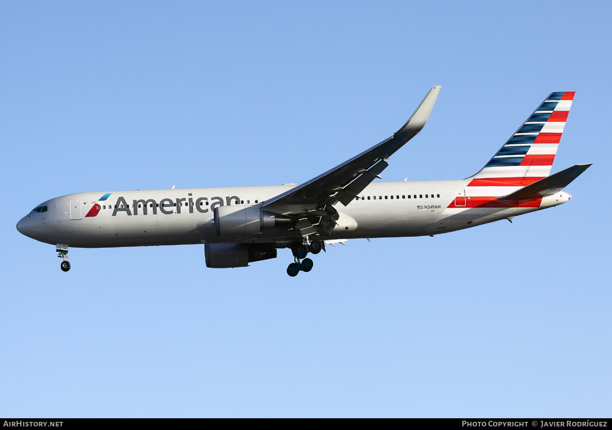 Aircraft Photo of N349AN | Boeing 767-323/ER | American Airlines | AirHistory.net #818094