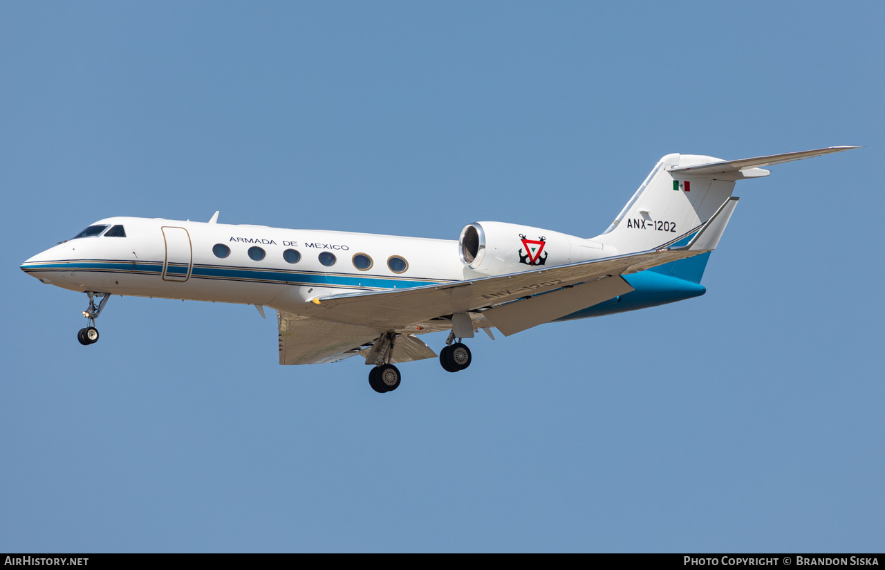 Aircraft Photo of ANX-1202 | Gulfstream Aerospace G-IV-X Gulfstream G450 | Mexico - Navy | AirHistory.net #818099