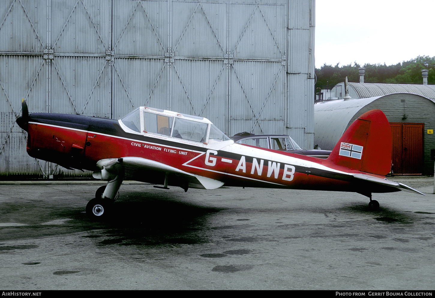 Aircraft Photo of G-ANWB | De Havilland DHC-1 Chipmunk Mk21 | Civil Aviation Flying Unit | AirHistory.net #818102