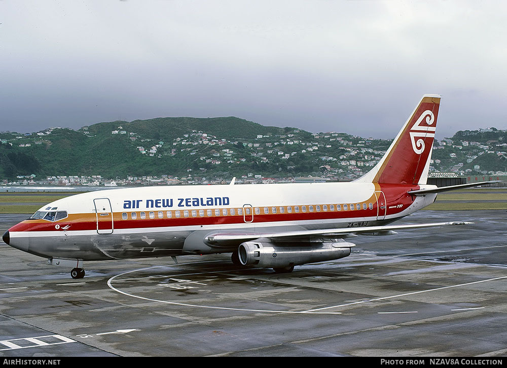 Aircraft Photo of ZK-NAJ | Boeing 737-219 | Air New Zealand | AirHistory.net #818113