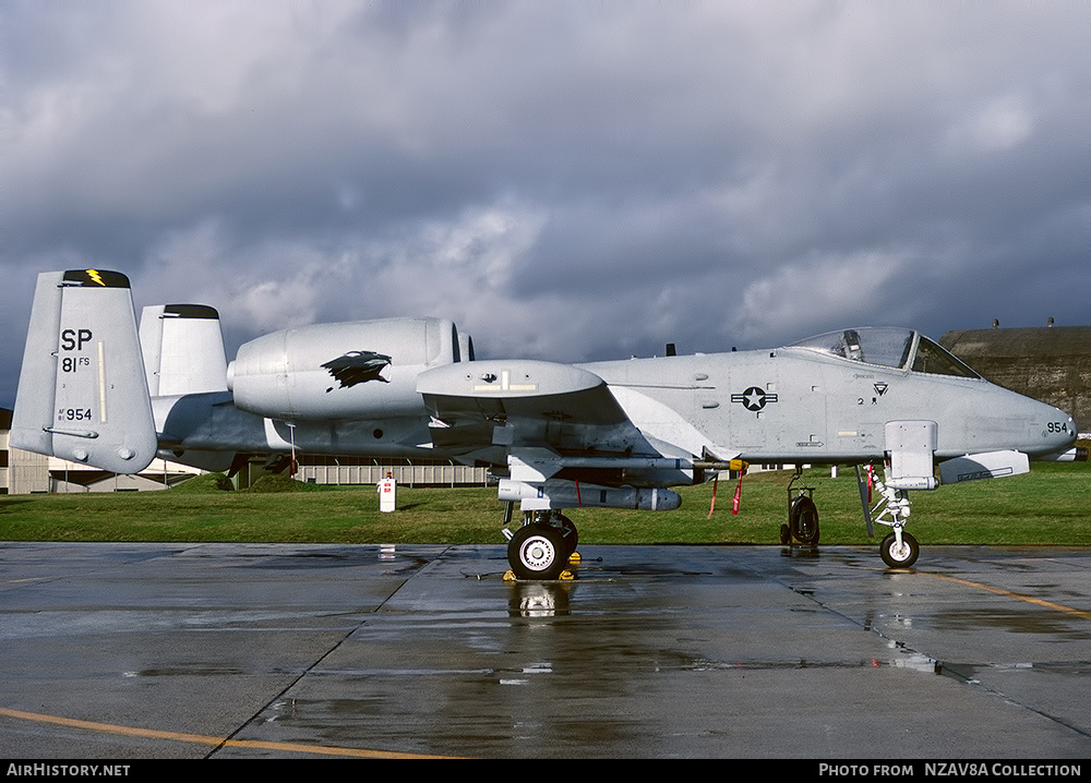 Aircraft Photo of 81-0954 / AF81-954 | Fairchild A-10A Thunderbolt II | USA - Air Force | AirHistory.net #818114