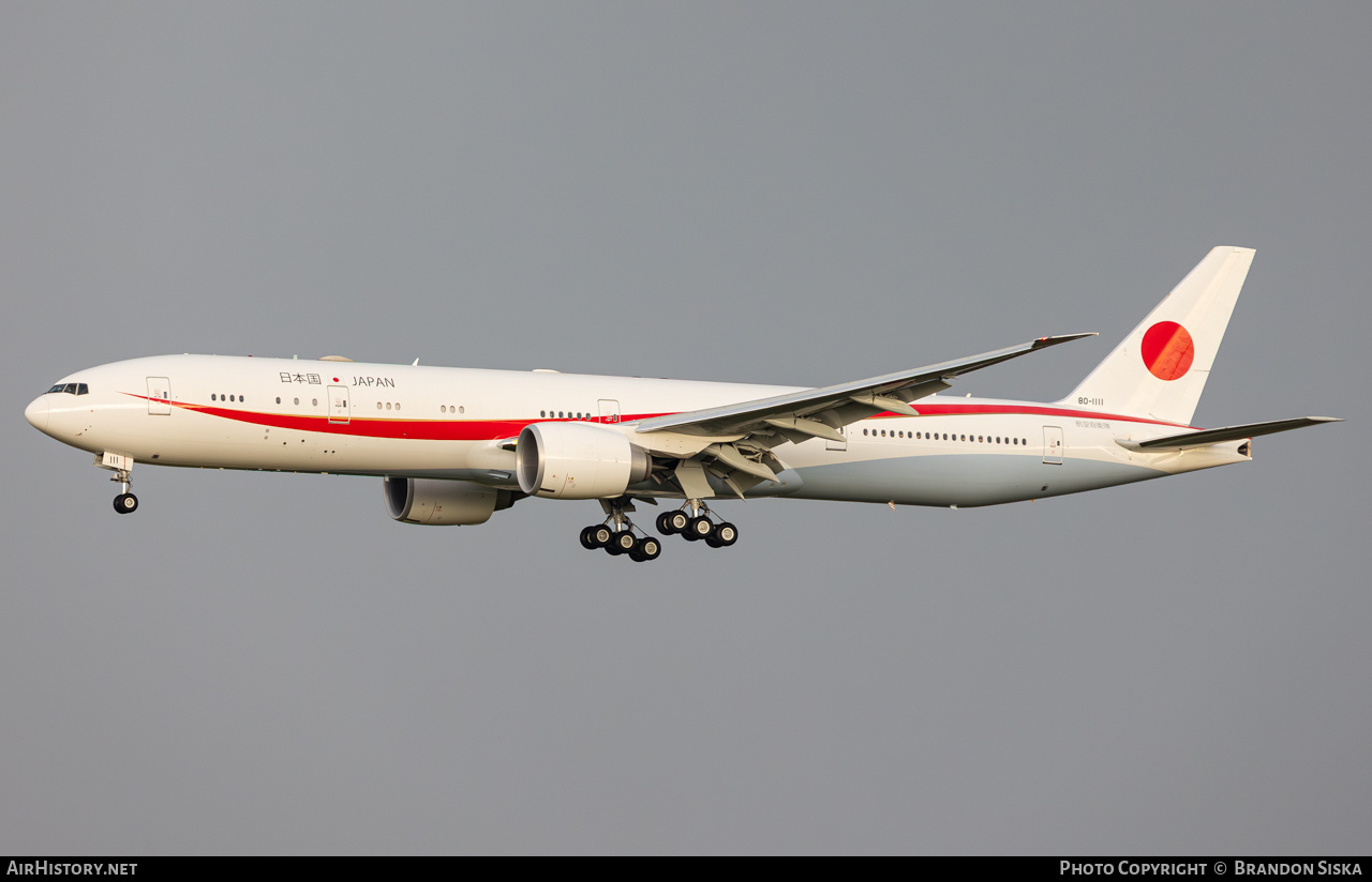 Aircraft Photo of 80-1111 | Boeing 777-300/ER | Japan - Air Force | AirHistory.net #818115