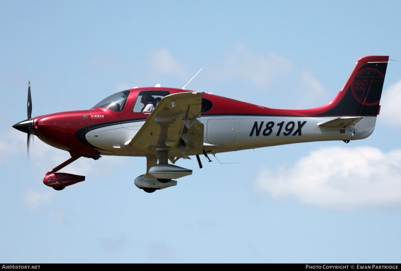 Aircraft Photo of N819X | Cirrus SR-22T G3-GTS | AirHistory.net #818118