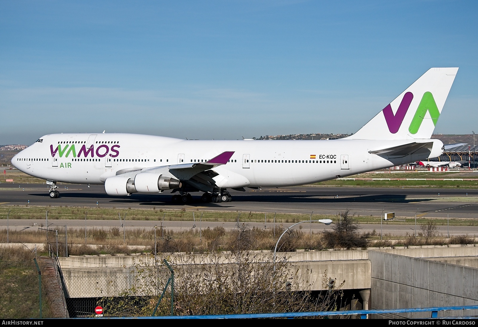 Aircraft Photo of EC-KQC | Boeing 747-412 | Wamos Air | AirHistory.net #818123