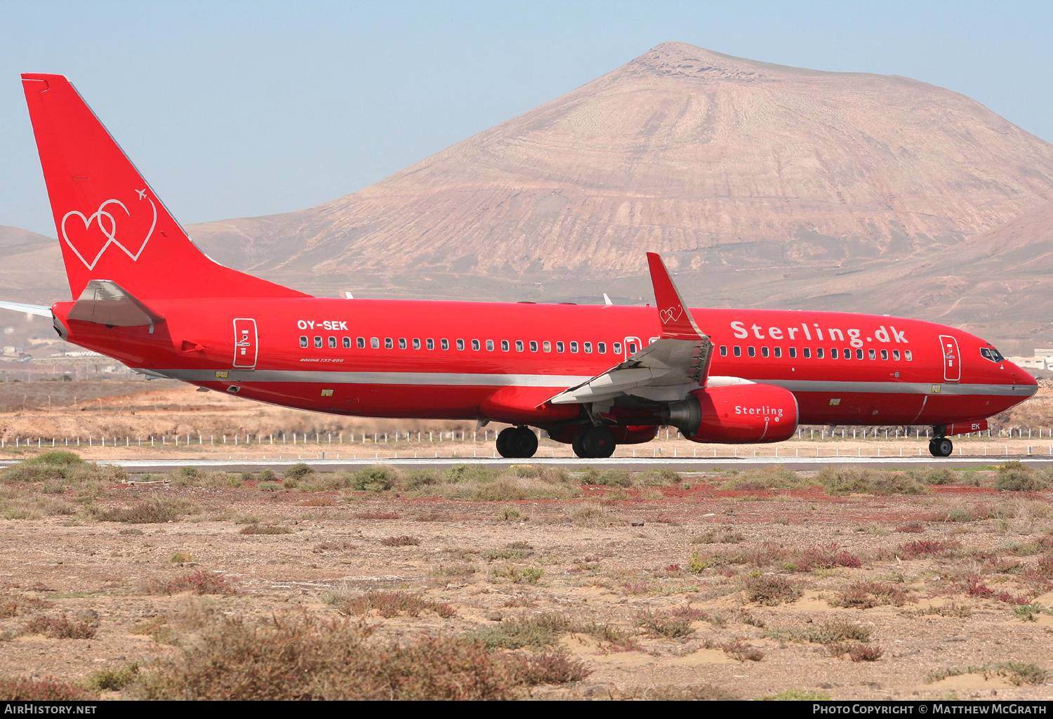 Aircraft Photo of OY-SEK | Boeing 737-86Q | Sterling Airlines | AirHistory.net #818124