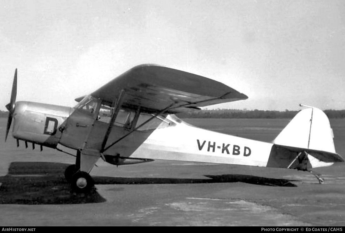 Aircraft Photo of VH-KBD | Auster J-5 Adventurer | AirHistory.net #818133
