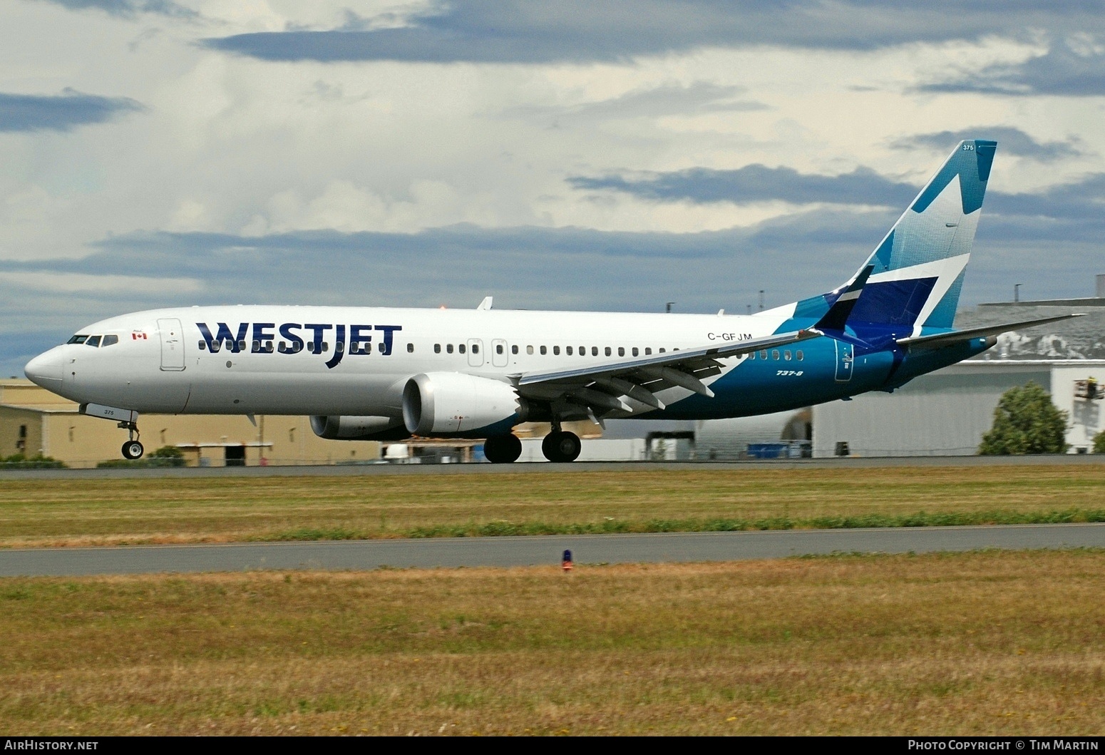 Aircraft Photo of C-GFJM | Boeing 737-8 Max 8 | WestJet | AirHistory.net #818143