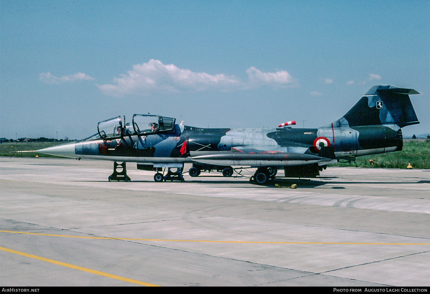 Aircraft Photo of MM54235 | Lockheed TF-104G Starfighter | Italy - Air Force | AirHistory.net #818149