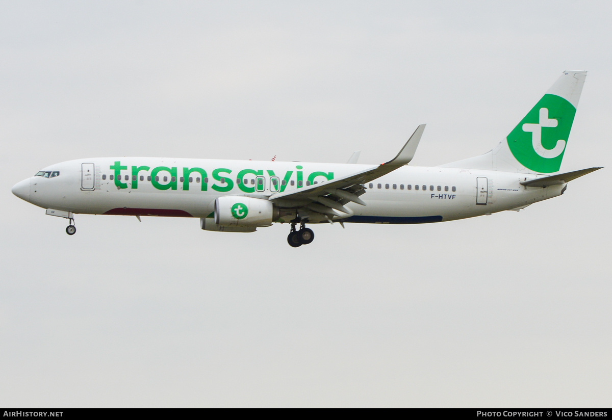 Aircraft Photo of F-HTVF | Boeing 737-800 | Transavia | AirHistory.net #818156