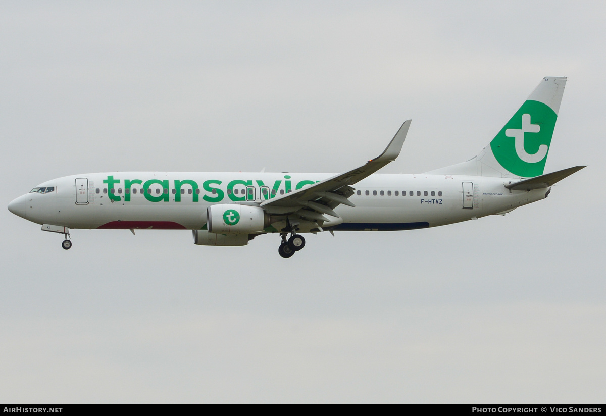 Aircraft Photo of F-HTVZ | Boeing 737-800 | Transavia | AirHistory.net #818168