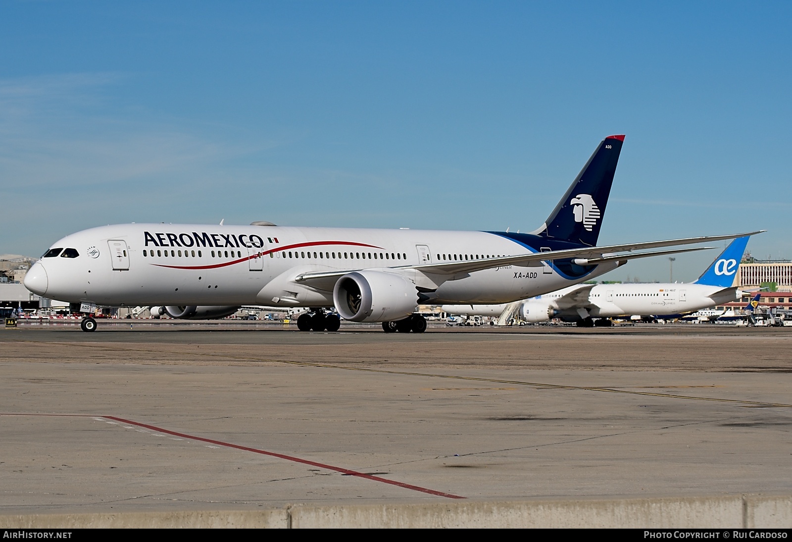 Aircraft Photo of XA-ADD | Boeing 787-9 Dreamliner | AeroMéxico | AirHistory.net #818169