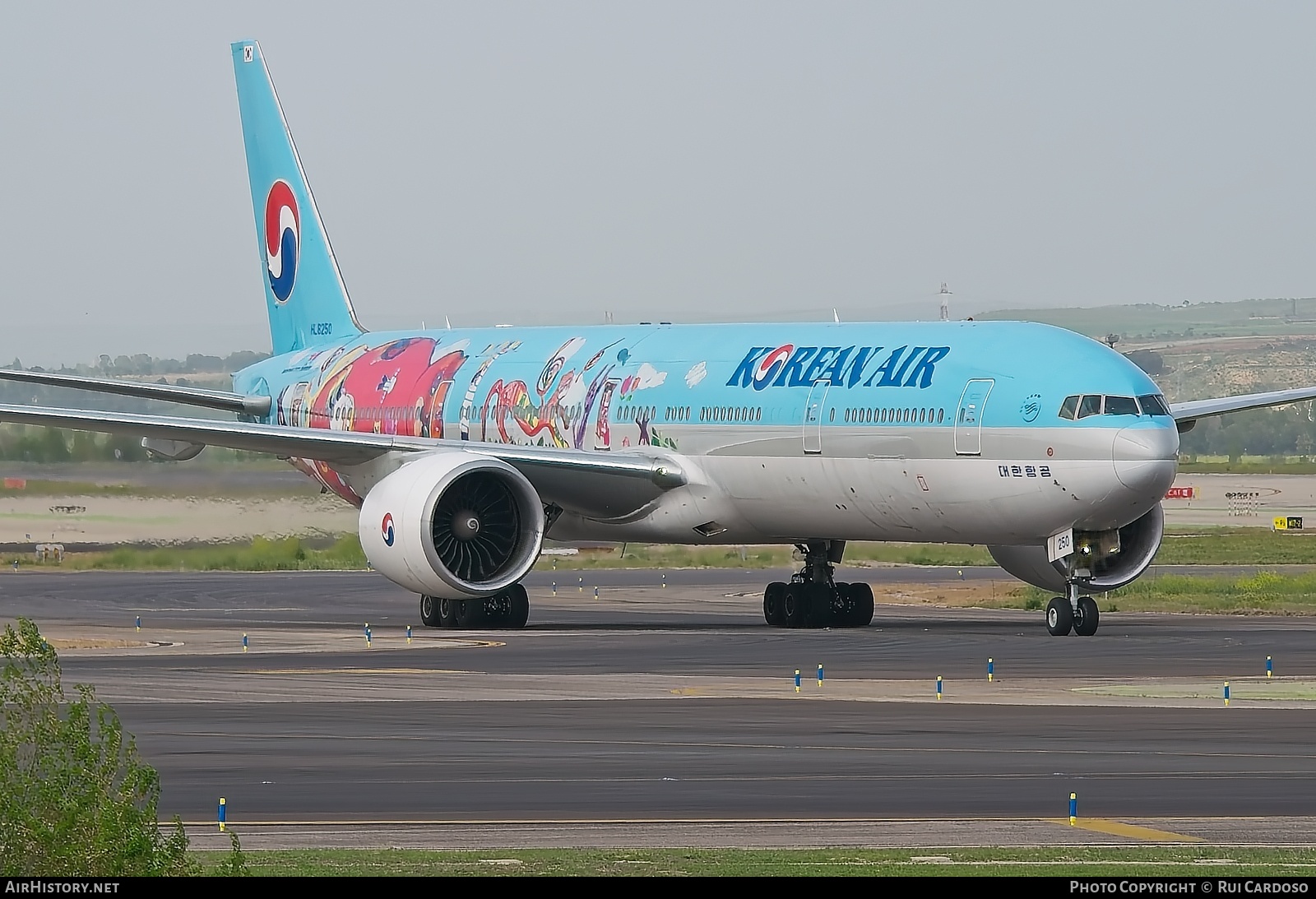 Aircraft Photo of HL8250 | Boeing 777-3B5/ER | Korean Air | AirHistory.net #818173