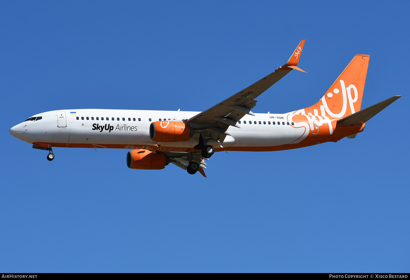 Aircraft Photo of UR-SQB | Boeing 737-8H6 | SkyUp Airlines | AirHistory.net #818175