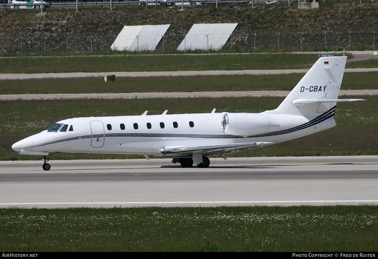 Aircraft Photo of D-CBAY / D-CBAYERN | Cessna 680 Citation Sovereign | AirHistory.net #818227