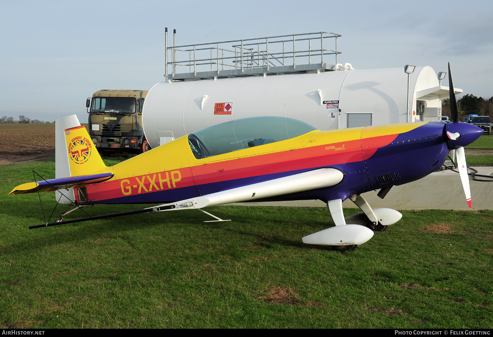Aircraft Photo of G-XXHP | Extra EA-300L | British Aerobatic Acadamy | AirHistory.net #818232