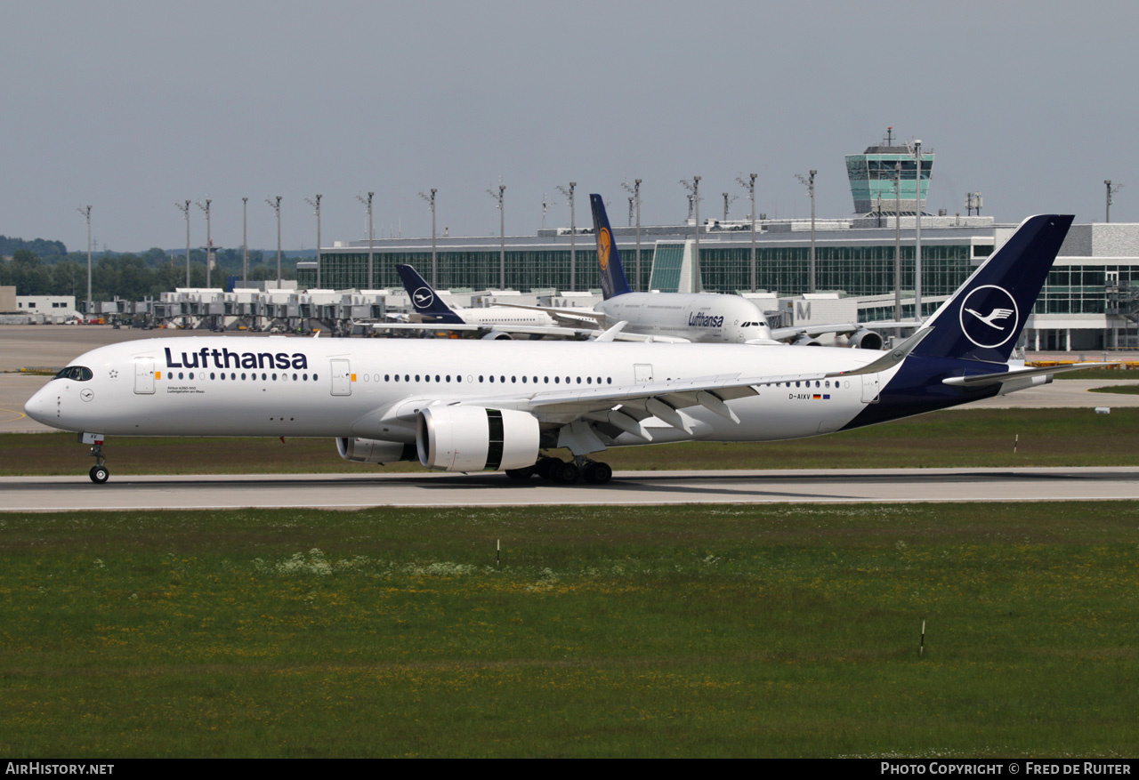 Aircraft Photo of D-AIXV | Airbus A350-941 | Lufthansa | AirHistory.net #818254