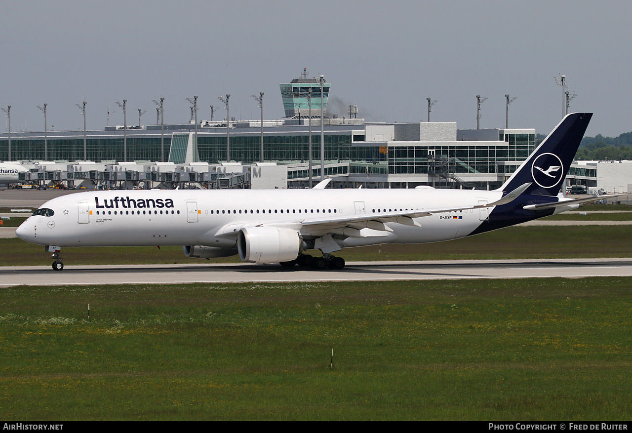 Aircraft Photo of D-AIXF | Airbus A350-941 | Lufthansa | AirHistory.net #818257