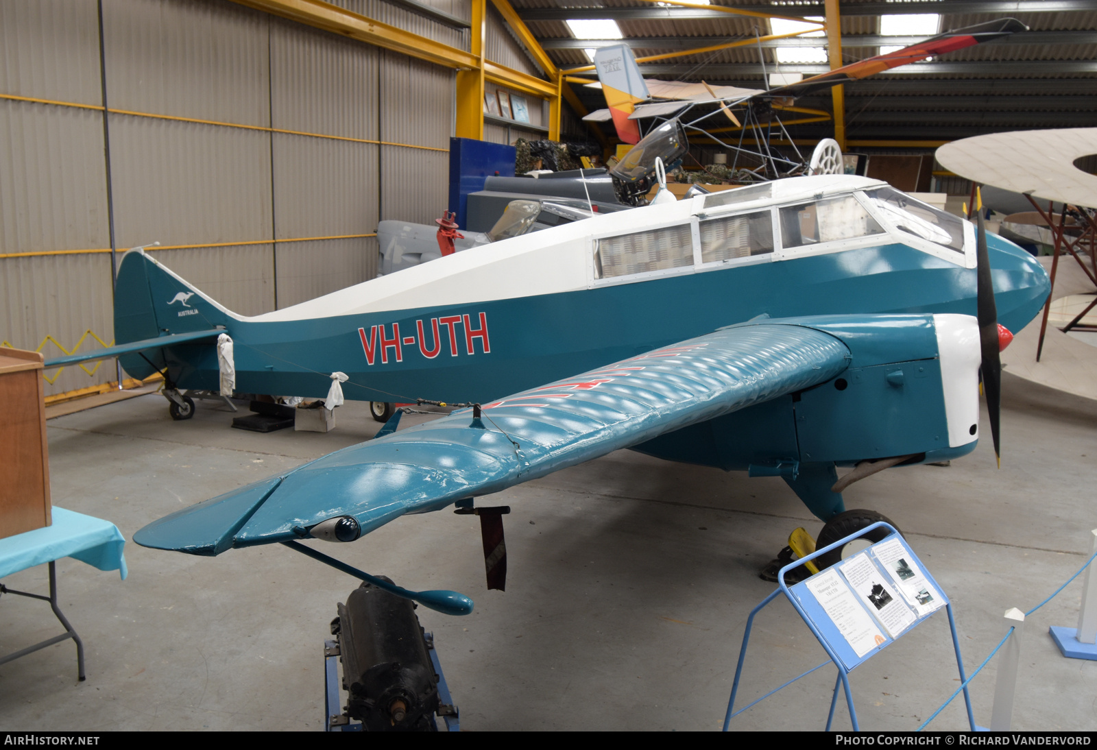 Aircraft Photo of VH-UTH | General Aircraft ST-12 Monospar | AirHistory.net #818260
