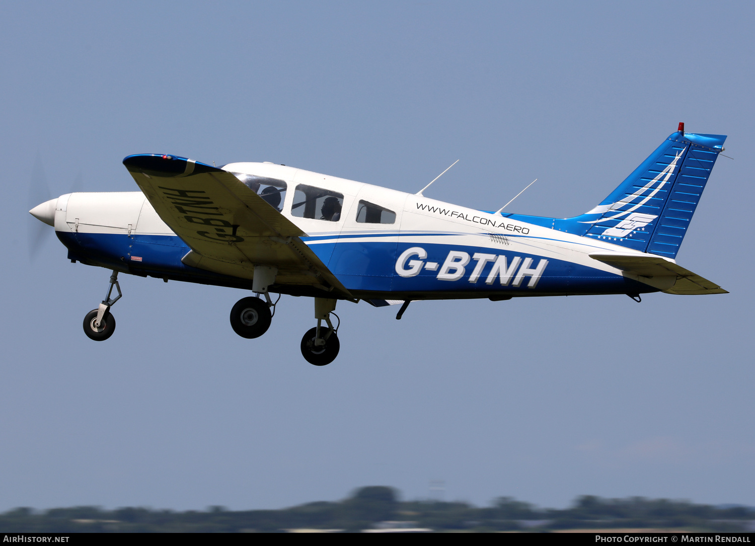 Aircraft Photo of G-BTNH | Piper PA-28-161 Warrior II | Falcon Flying Services | AirHistory.net #818267