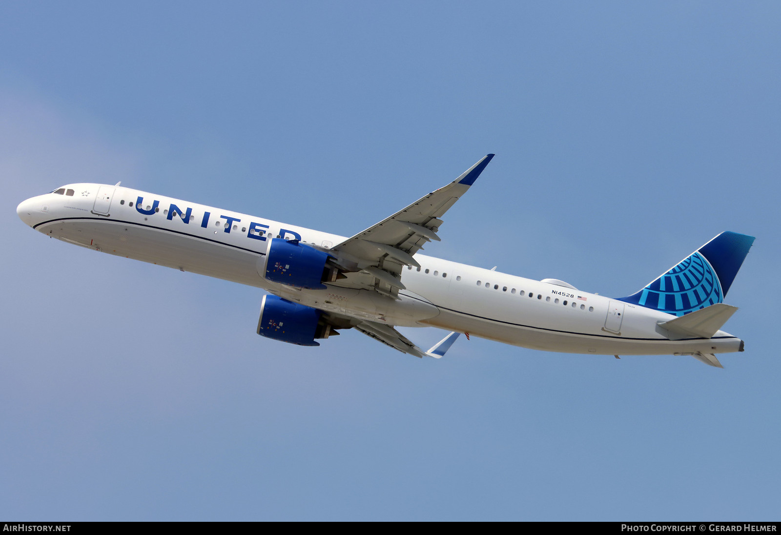 Aircraft Photo of N14528 | Airbus A321-271NX | United Airlines | AirHistory.net #818275