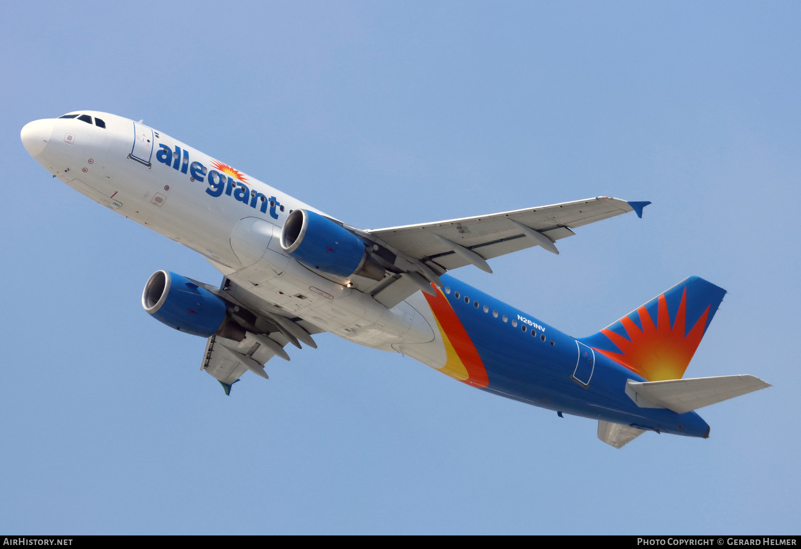 Aircraft Photo of N261NV | Airbus A320-214 | Allegiant Air | AirHistory.net #818278