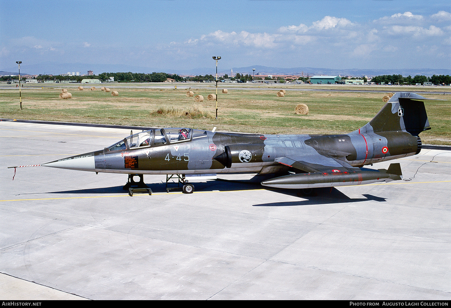 Aircraft Photo of MM54555 | Lockheed TF-104G Starfighter | Italy - Air Force | AirHistory.net #818279