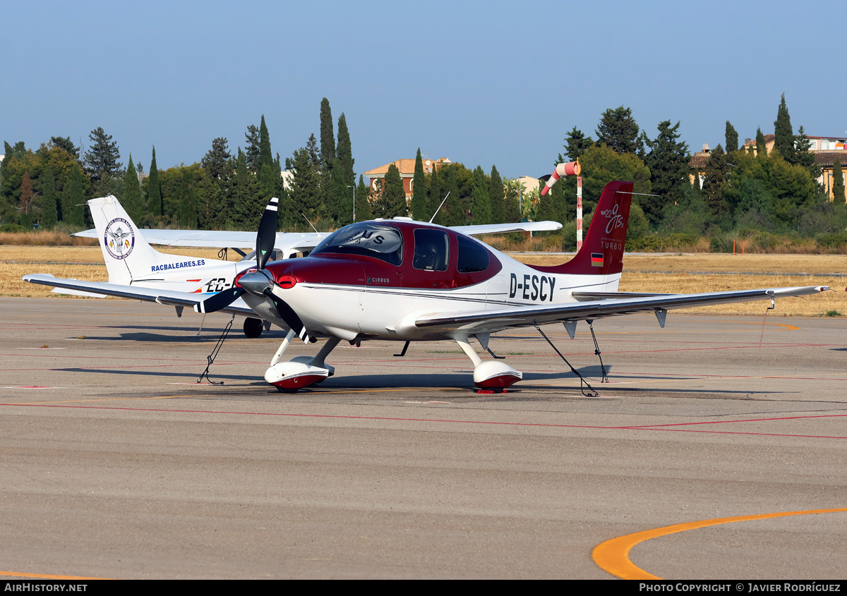 Aircraft Photo of D-ESCY | Cirrus SR-22 G3-GTSX | AirHistory.net #818296