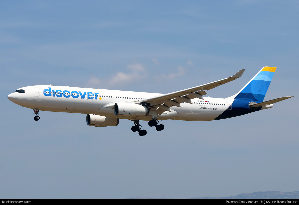 Aircraft Photo of D-AFYQ | Airbus A330-343 | Discover Airlines | AirHistory.net #818308