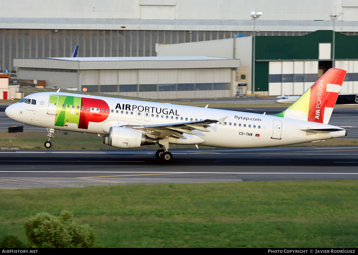 Aircraft Photo of CS-TNW | Airbus A320-214 | TAP Air Portugal | AirHistory.net #818316