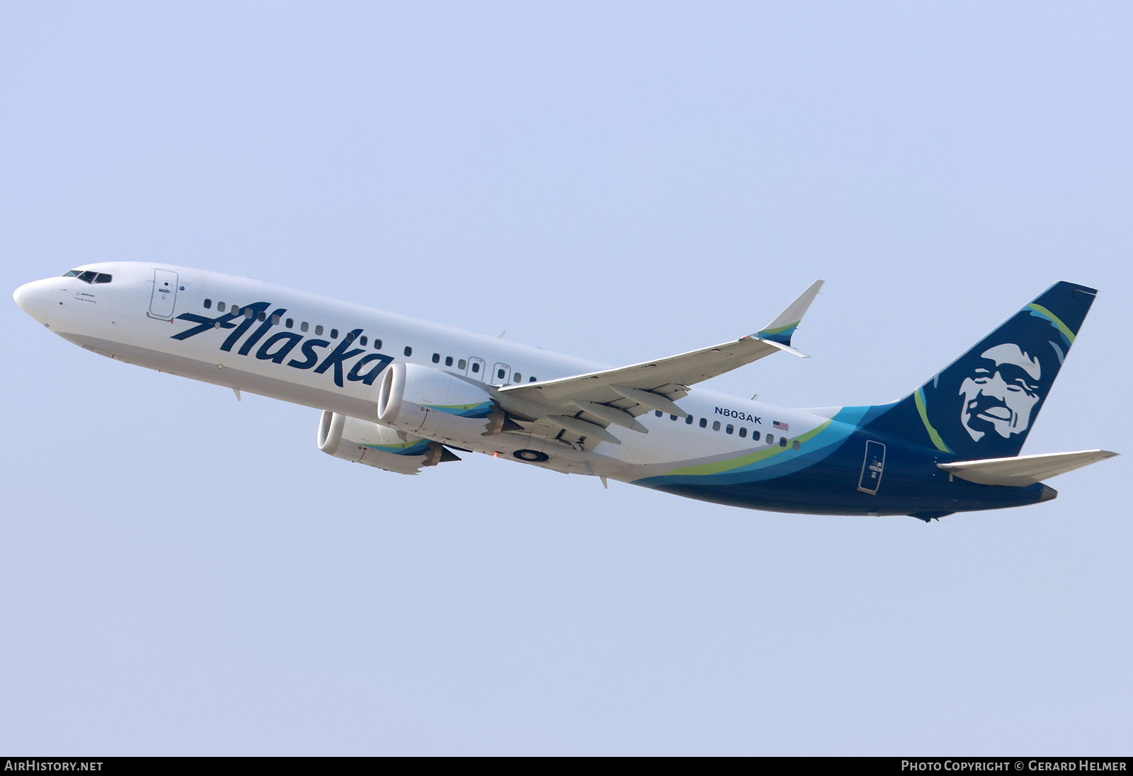 Aircraft Photo of N803AK | Boeing 737-8 Max 8 | Alaska Airlines | AirHistory.net #818317