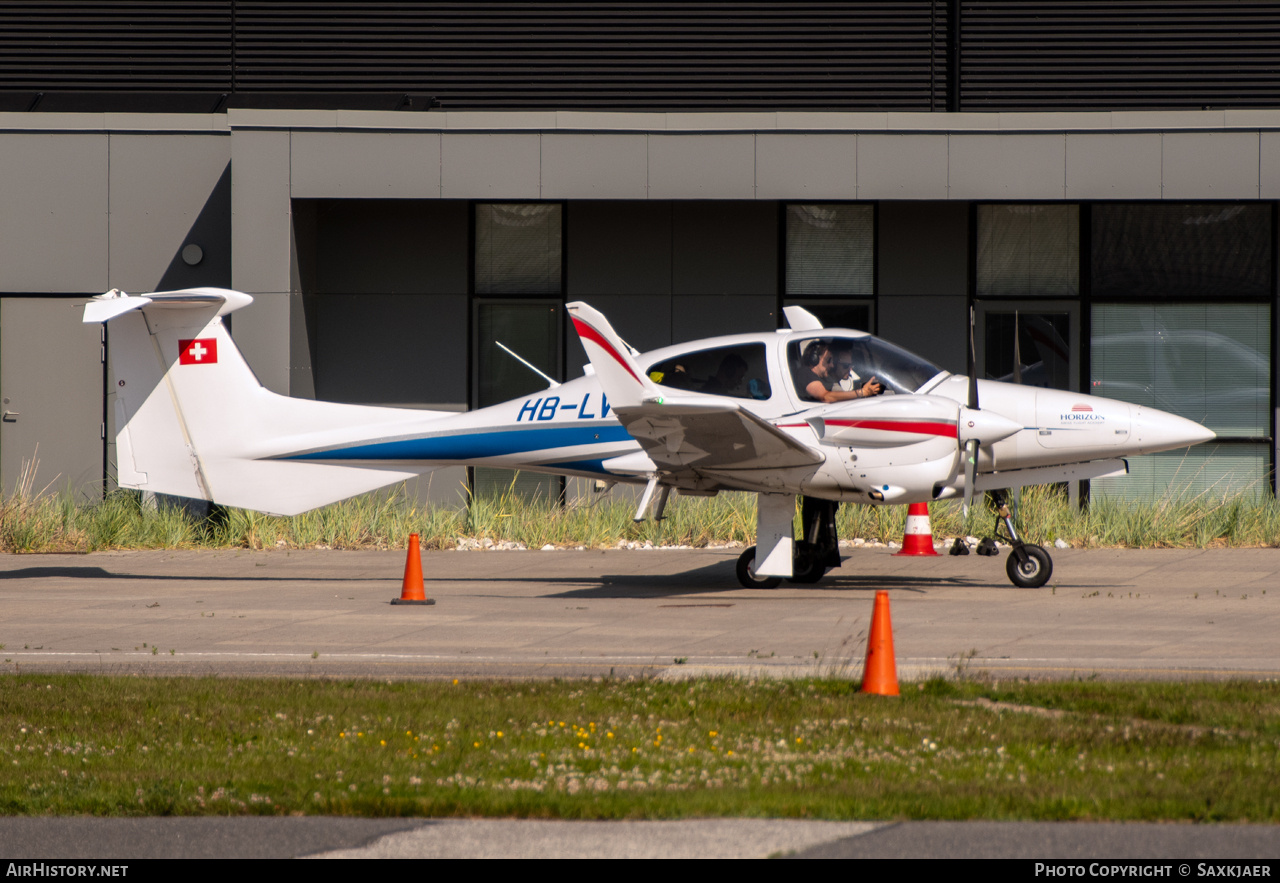 Aircraft Photo of HB-LVC | Diamond DA42 NG Twin Star | Horizon Swiss Flight Academy | AirHistory.net #818321