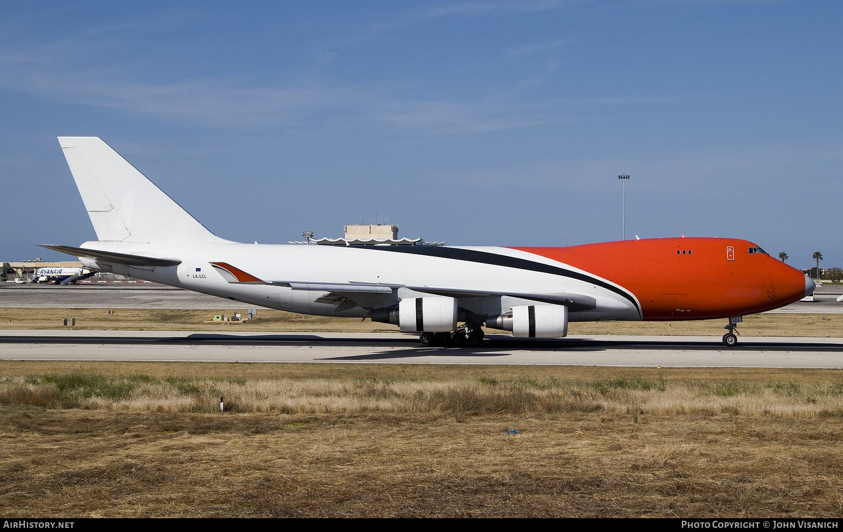 Aircraft Photo of LX-LCL | Boeing 747-4HAF/ER/SCD | AirHistory.net #818325