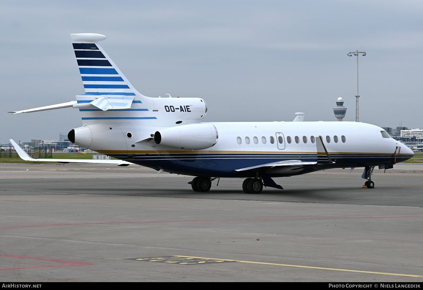 Aircraft Photo of OO-AIE | Dassault Falcon 7X | AirHistory.net #818339