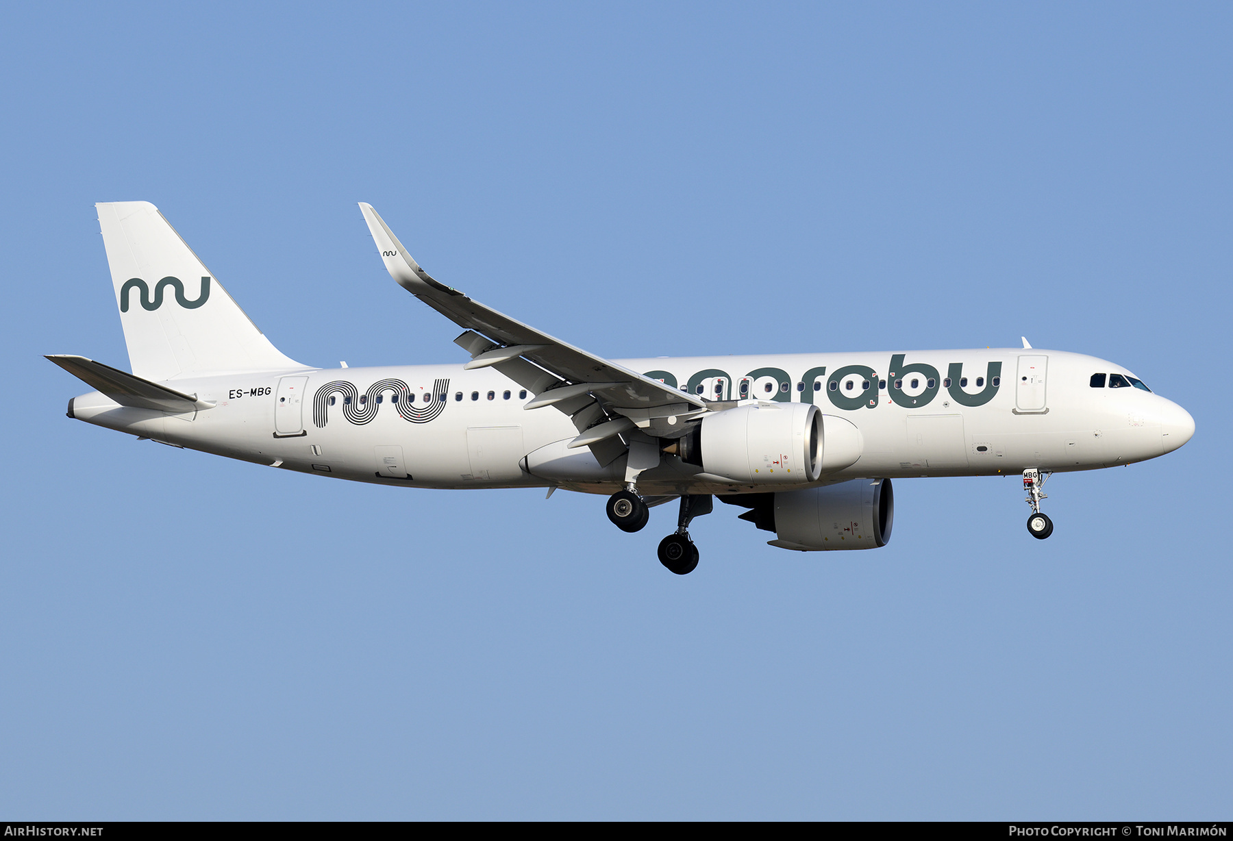 Aircraft Photo of ES-MBG | Airbus A320-271N | Marabu Airlines | AirHistory.net #818355