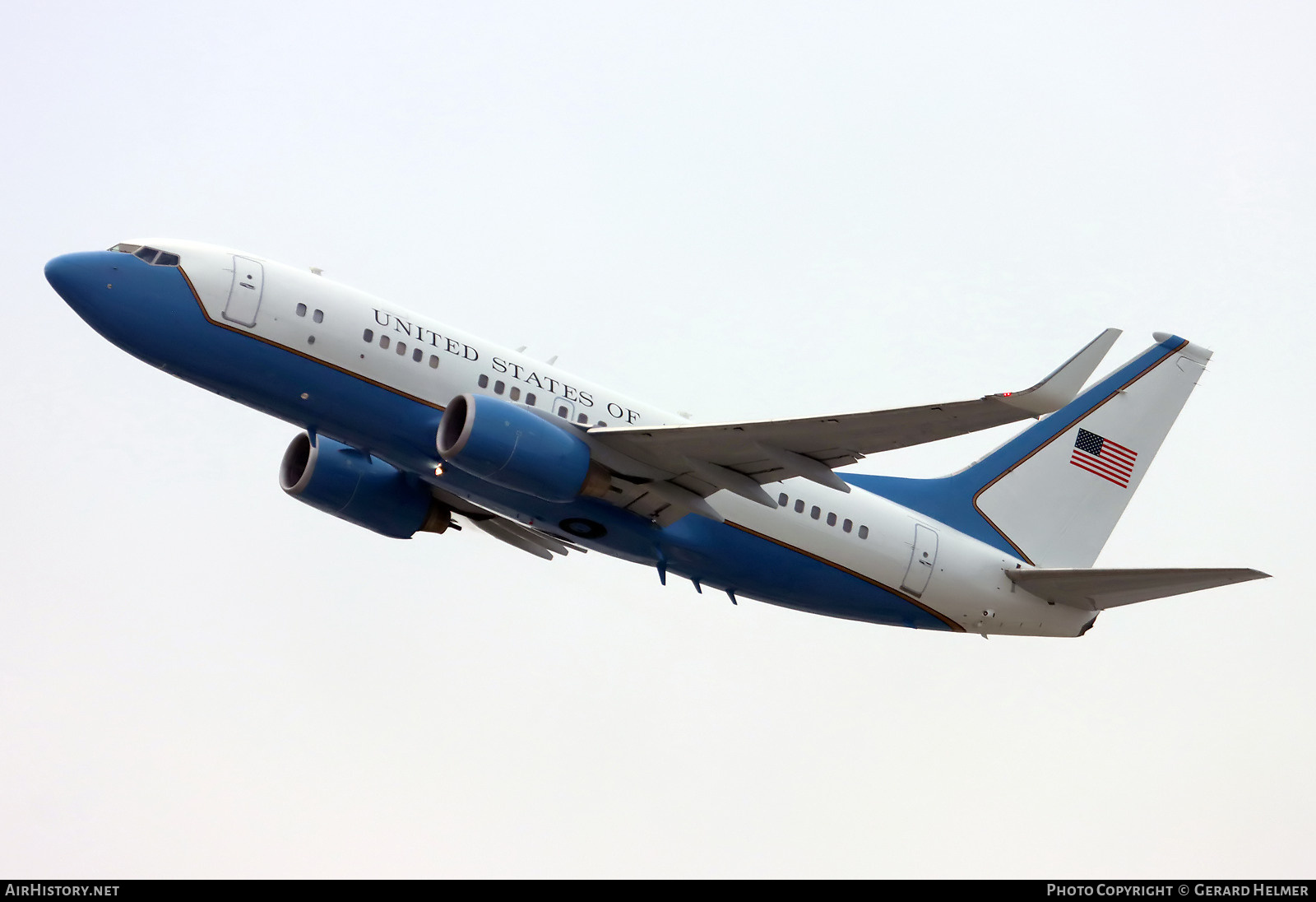 Aircraft Photo of 01-0015 / 10015 | Boeing C-40B | USA - Air Force | AirHistory.net #818356