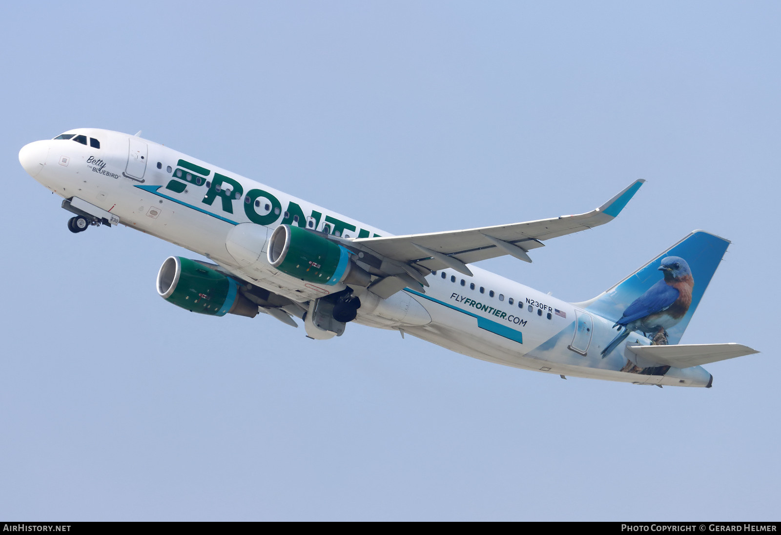 Aircraft Photo of N230FR | Airbus A320-214 | Frontier Airlines | AirHistory.net #818359