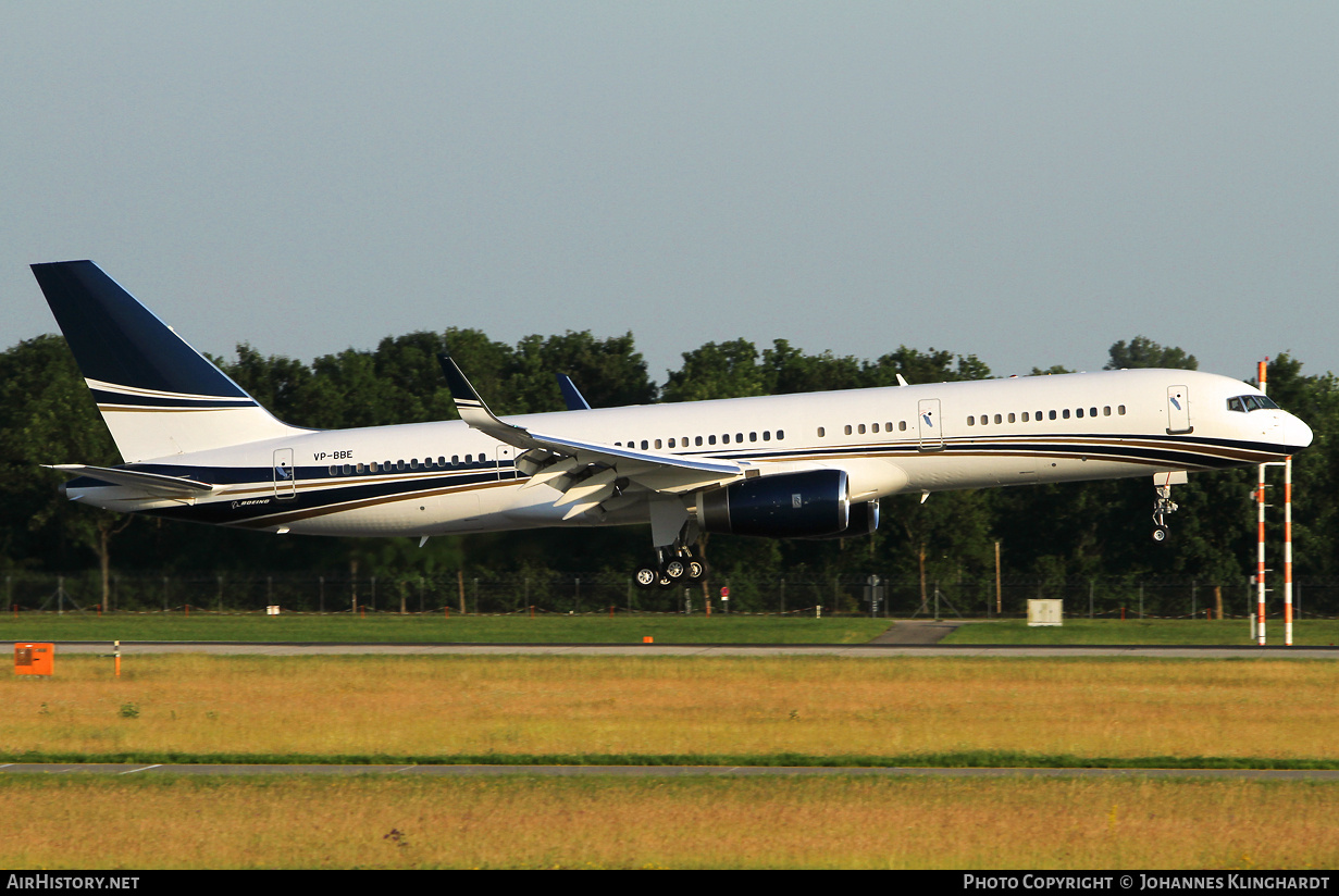Aircraft Photo of VP-BBE | Boeing 757-23N | AirHistory.net #818363
