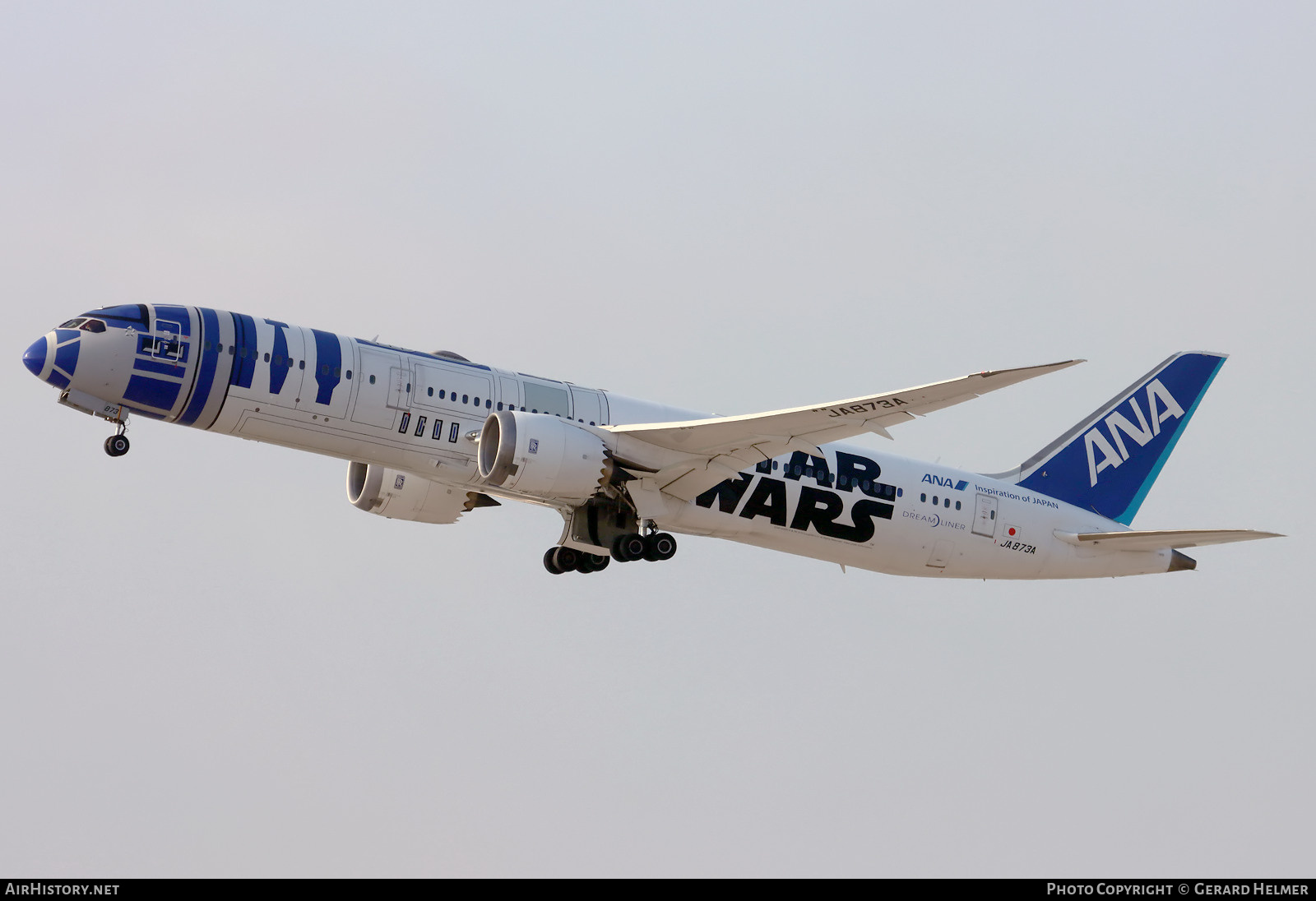 Aircraft Photo of JA873A | Boeing 787-9 Dreamliner | All Nippon Airways - ANA | AirHistory.net #818369