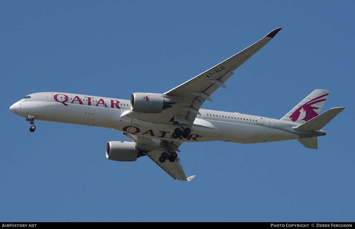 Aircraft Photo of A7-ALO | Airbus A350-941 | Qatar Airways | AirHistory.net #818384